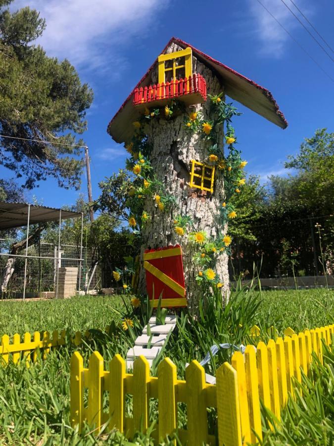Malou Garden House Near The Beach Glífa Exterior foto